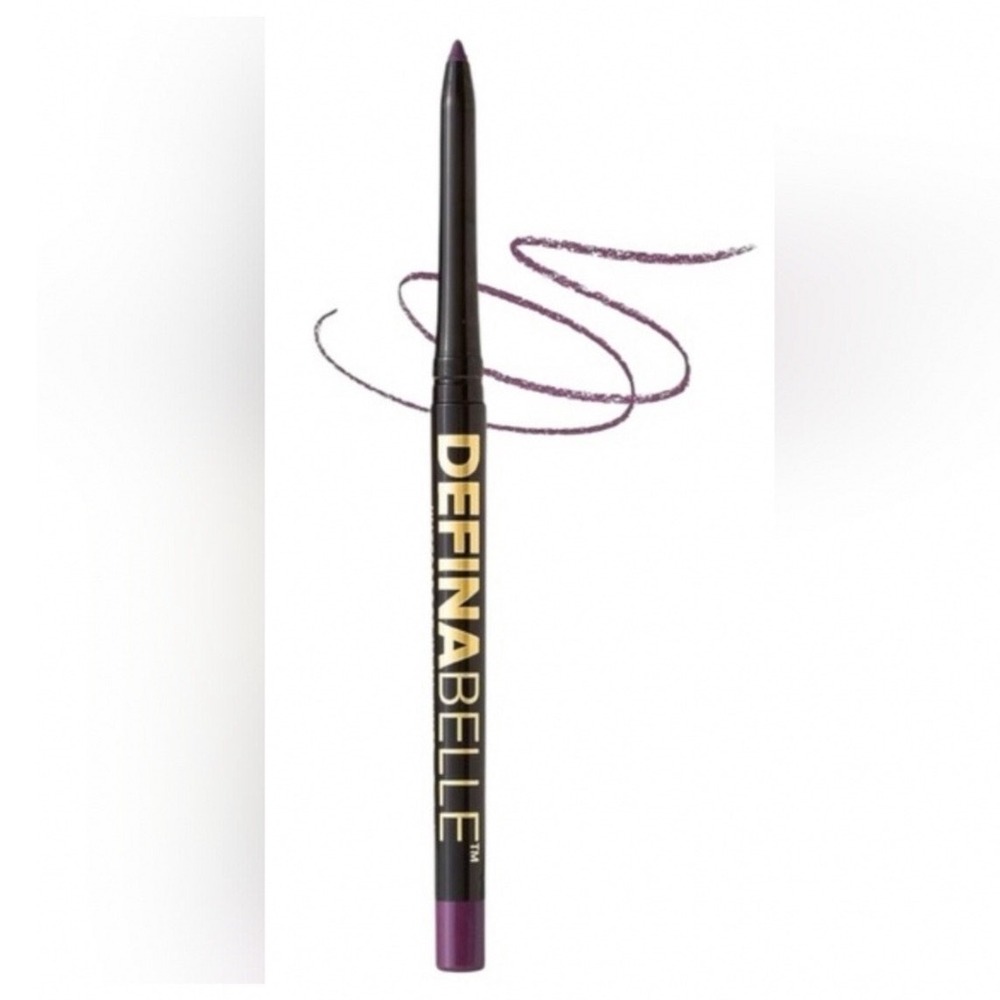Waterproof Kajal Eyeliner Deep Plum Belle Beauty Kim Gravel Definabelle X2